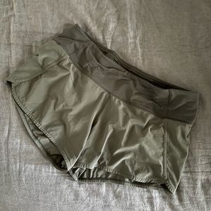 3 Lululemon shorts size 10 & 8